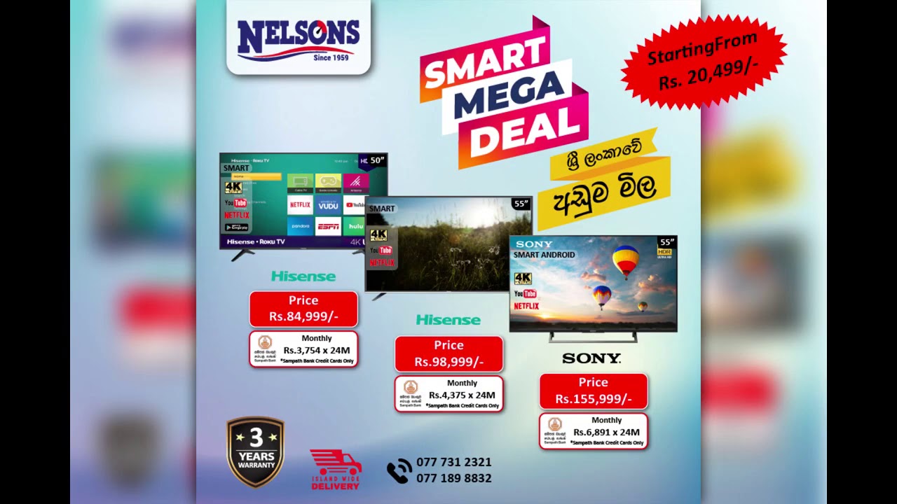 Led Tvs 32” 40” 43” 50” 55”