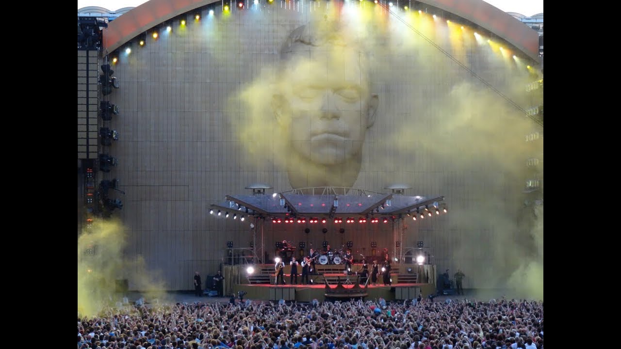 Robbie Williams Stade roi Baudouin Bruxelles 03 08 2013