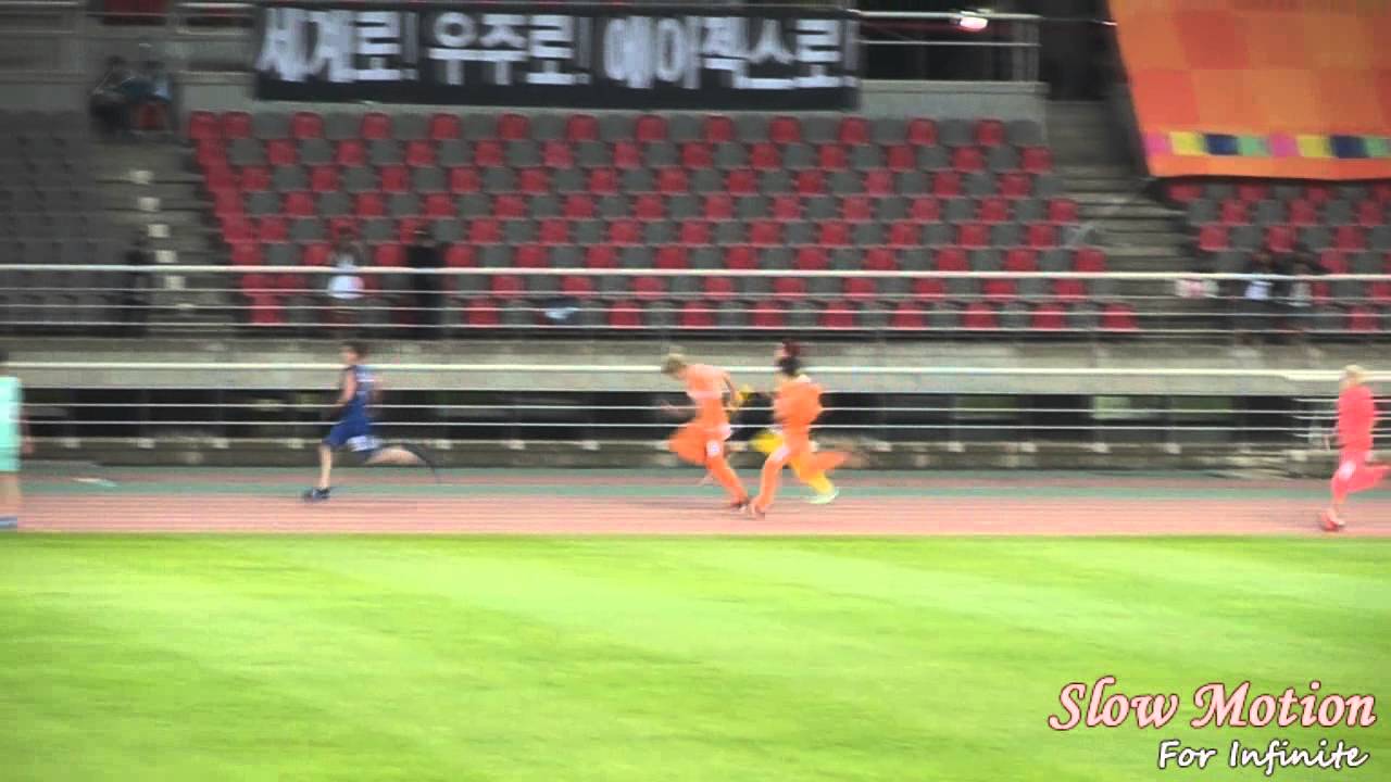 130903 아육대 인피니트 명수,동우,우현,호야 400m 계주
