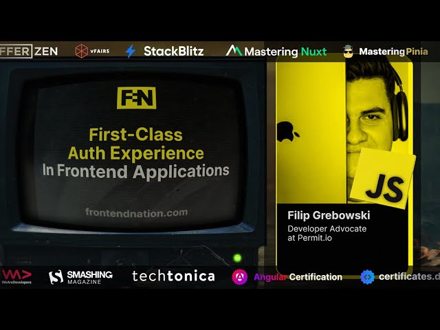 Filip Grebowski - First-Class Auth Experience In Frontend Applications