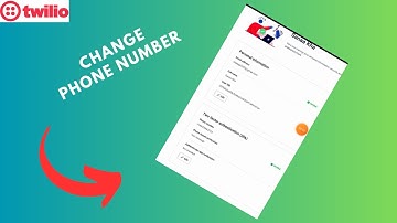 how to change phone number on twilio