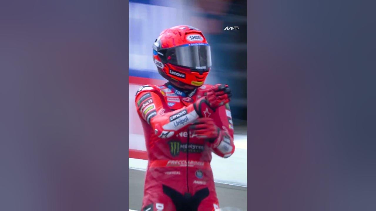 Aura farming celebration for Marc Marquez🕺 | 2025 German GP