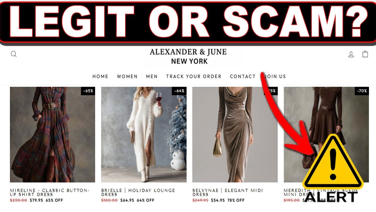 Обзор магазина Alexander & June: легальный магазин модной одежды или онлайн-мошенничество?