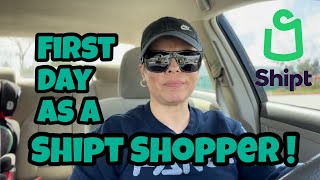 My first day as a SHIPT SHOPPER! Ride along w me!