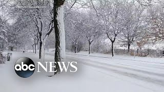 Triple storm threat sweeping the country | GMA