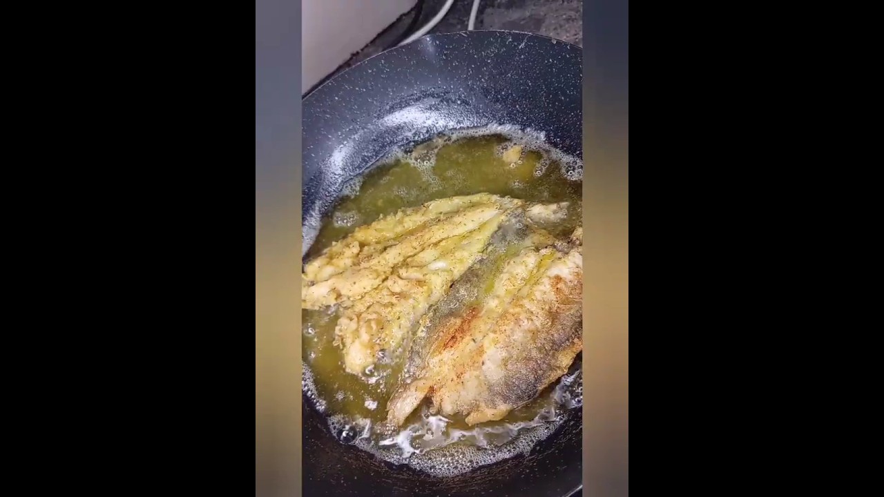 how to deep fry hake fish🍲 