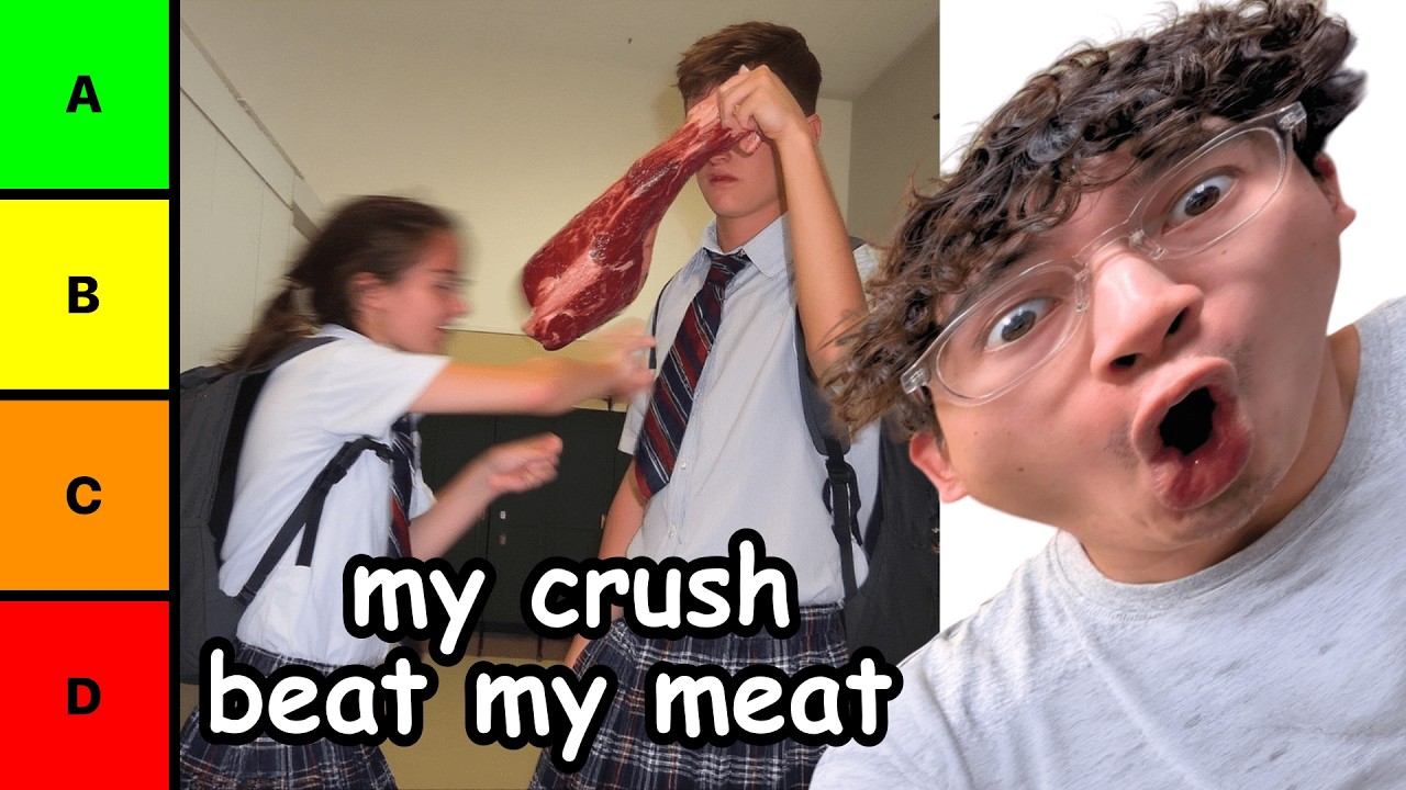 Рейтинг ваших БЕЗУМНЫХ школьных признаний #4 😈