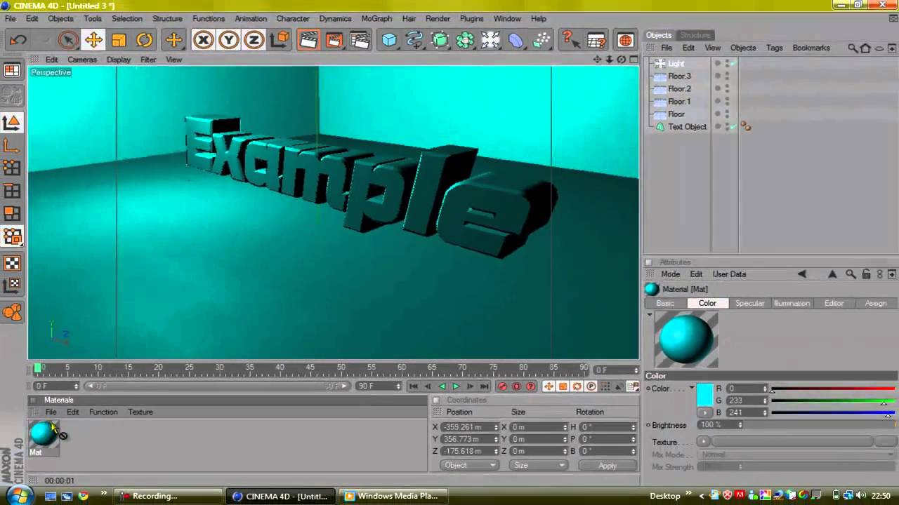 Cinema 4D Basic But Effective Intro Tutorial - YouTube