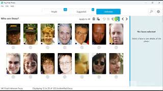 Browsing Unknown Faces screenshot 3
