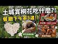土城桐花公園吃什麼?!全台唯一阿默咖啡!高CP值熱炒店!桐花景觀餐廳!#土城美食 #熱炒店 #下午茶 #新北美食 #手路菜