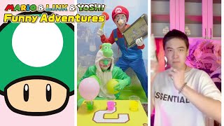 The Funny Adventures of Mario & Link ＆ Yoshi 🤣 ＃3415