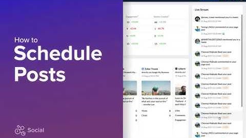 Scheduling Posts | Zoho Social