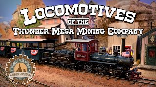 Locomotives of the Thunder Mesa Mining Company