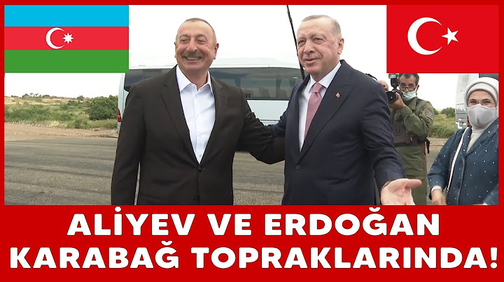 Erdoğan'dan Karabağ'a tarihi ziyaret! Ziyaretten tüm detaylar...