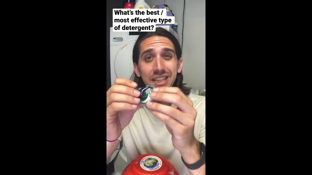 What S The Best Type Of Laundry Detergent Pods Liquid Or Powder 