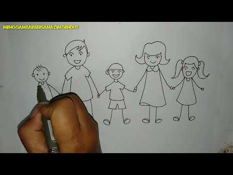 Video: Cara Menggambar Lambang Keluarga Saya
