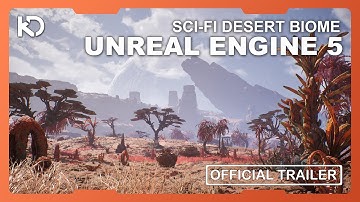 Sci-Fi Desert - Update 2.0 - Unreal Engine 5 #GameDev #UE5
