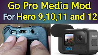GoPro Media Mod | Go pro media mod for Hero 9,10,11,12