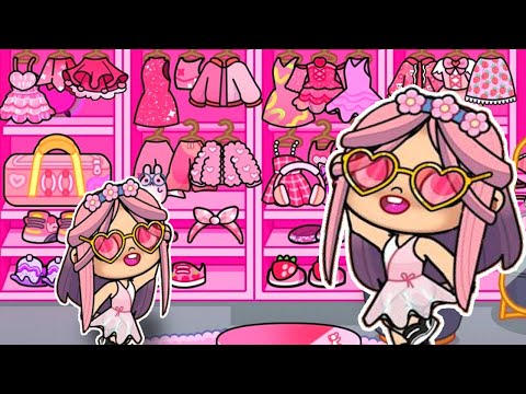 Home Decor All Pink By Barbie | Avatar World | Pazu | Toca boca