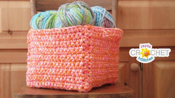 How to Starch and Stiffen Crochet Projects with Sta-Flo - Part 4 of 4 for  the Crochet Round Basket 