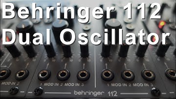 Behringer 112 Dual Oscillator ~ impressive analog sound