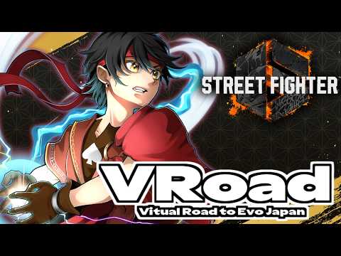 【スト6】#Vroad 見せつけろ！リュウ最強Vtuber！バーチャルライバー対戦ブースを賭けた大会に挑むぞ！！【Vtuber】