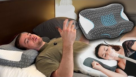 Elviros CPAP Cervical Pillow Review – Memory Foam Neck Support for Sleep Apnea & Side Sleepers