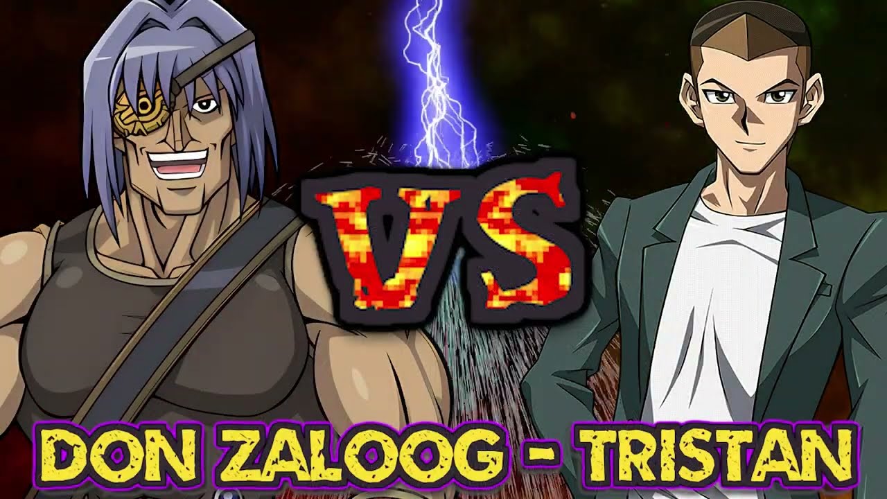 Don Zaloog vs Tristan - Yugioh Duelist Kingdom Ultimate Tournament - 