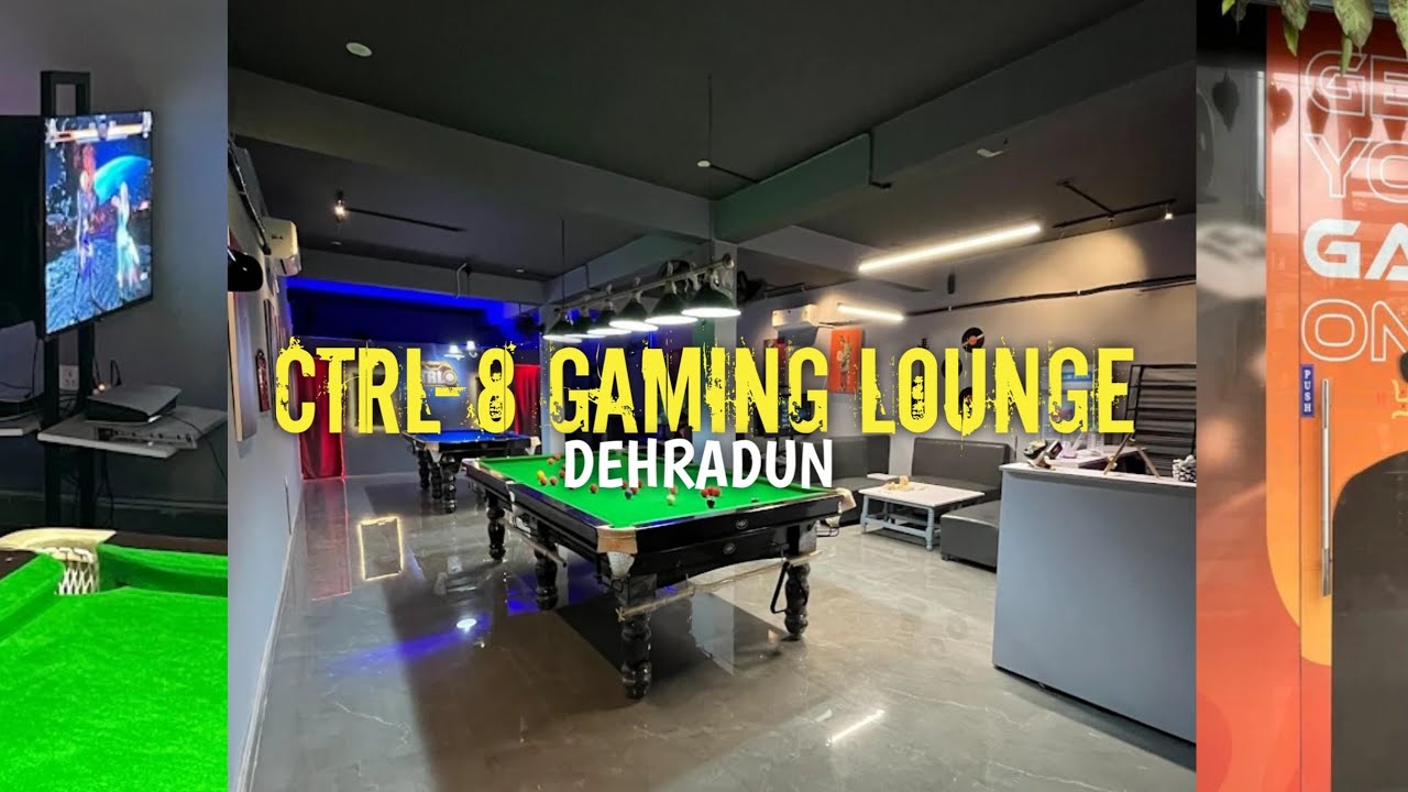 Dehradun viral gaming lounge ctrl 8 lounge 🔥 