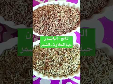 الفرق بين اليانسون والشمر