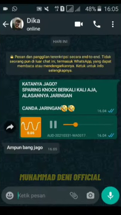 PRESET STORY WA 30 DETIK VERSI CHAT WA | KATANYA JAGO? SPARING KNOCK BERKALI KALI |VIRAL FYP TIK TOK