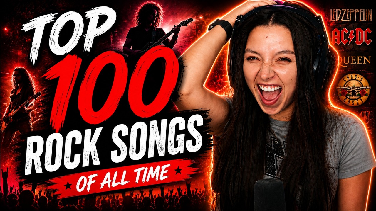 top 100op 100 most recognizable rock songs of all-time - YouTube