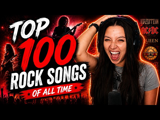 top 100op 100 most recognizable rock songs of all-time - YouTube