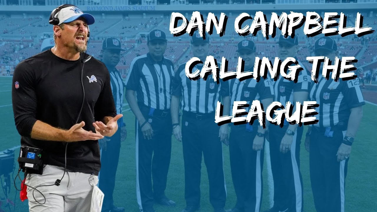 Detroit Lions | Detroit Lions Dan Campbell Calling The League [Detroit Lions News]