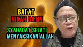 Bai'at nikah batin syahadat sejati menyaksikan wujud Allah 🔴Abah Setu #tauhid #shorts 