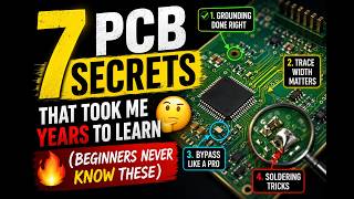 7 PCB Secrets That Took Me Years to Learn 🔥 (Beginners Never Know These)
