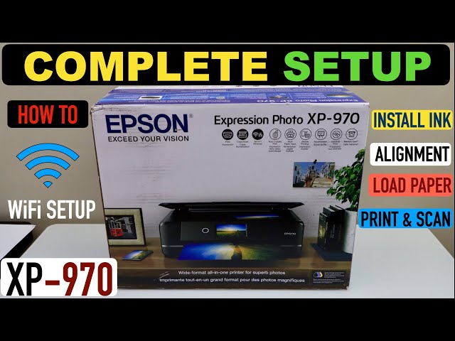  Epson Expression Photo XP-970 Wireless Color Photo