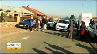 Mandozas Coffin Leaves His Home