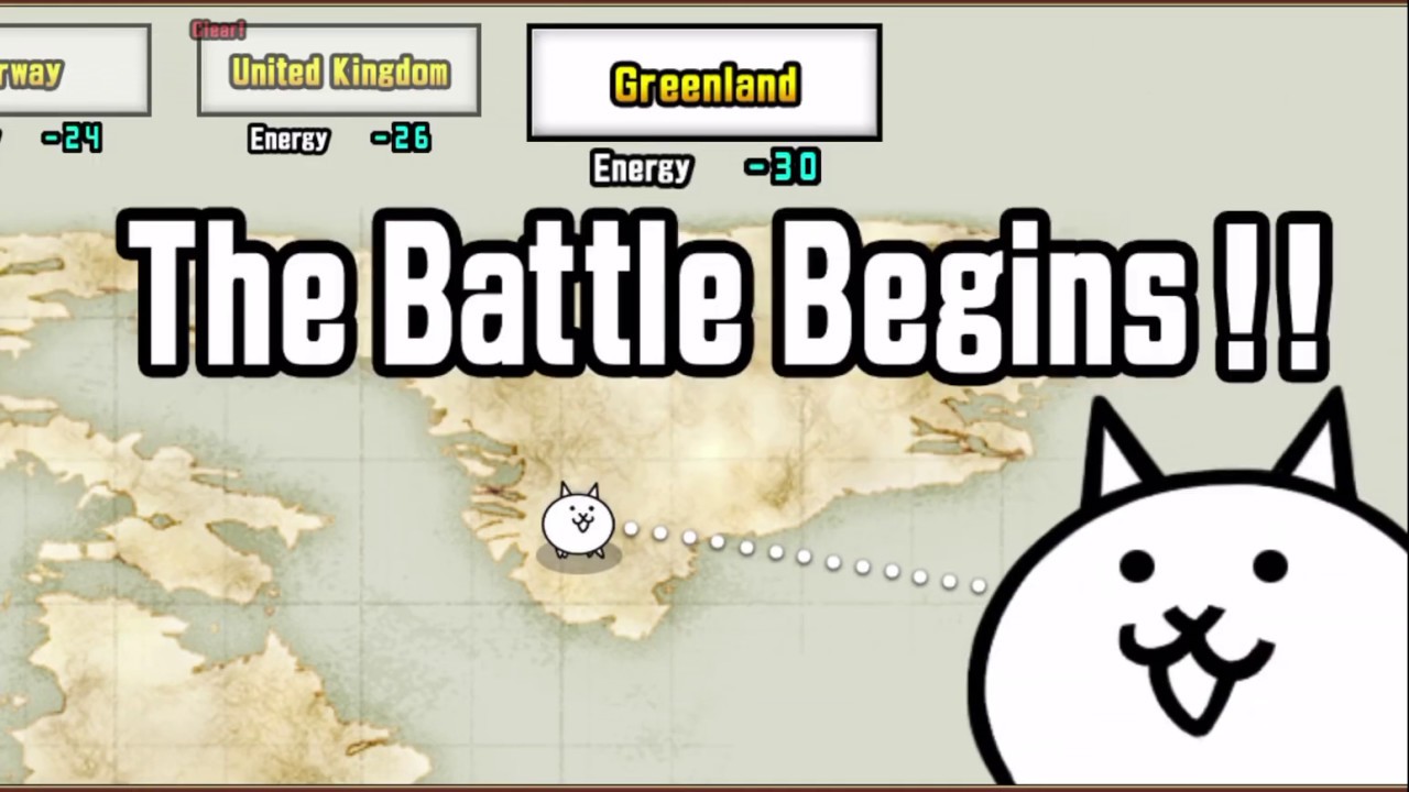 The Battle Cats Invade Greenland! YouTube