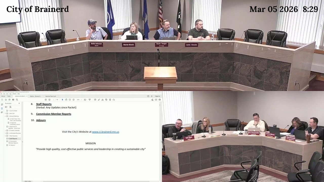 City of Brainerd - Economic Development Authority - 3/5/26