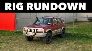 RIG RUNDOWN | MY LIFTED SUZUKI GRAND VITARA