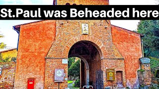 Rome Italy - Saint Paul Was Beheaded Here