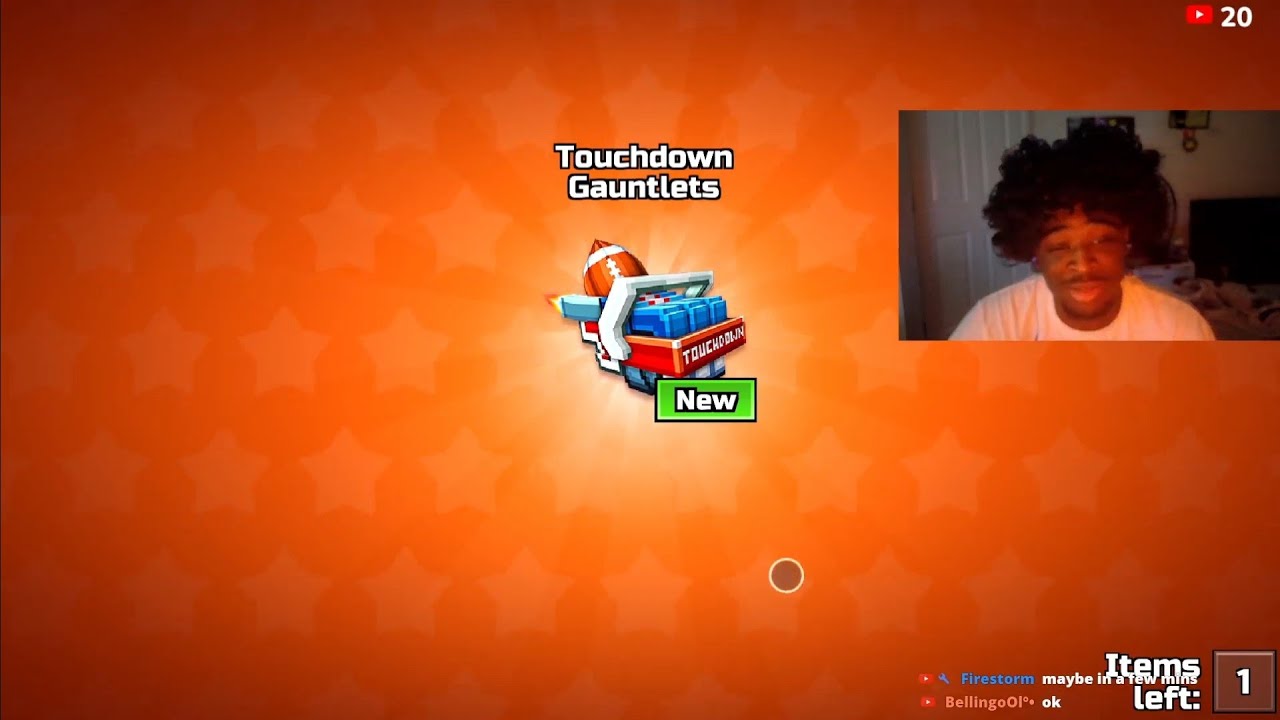 First Stream in 2025 + Its time for... TOUCHDOWN GAUNTLETS!1! - Pixel Gun 3D