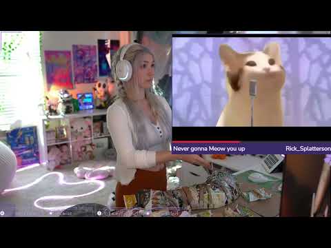 Never gonna meow you up