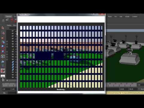 Rendering a scene Maya 2013