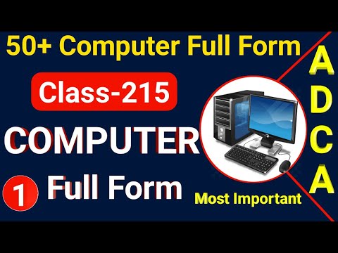 50+ Most Commonly used Computer Full Form | Most Asked Computer Full Form By - Upciss Prime