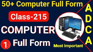 50+ Most Commonly used Computer Full Form | Most Asked Computer Full Form By - Upciss Prime