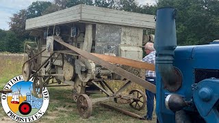 Erstinbetriebnahme Lanz Dp 8 Dreitrommel Stahl-Dreschmaschine