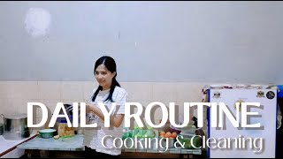 DAILY ROUTINE || Making breakfast and cleaning house with me || CLEANING MOTIVATION