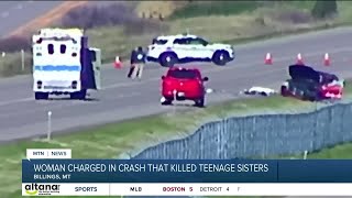 Suspect charged for the crash deaths of Billings sisters